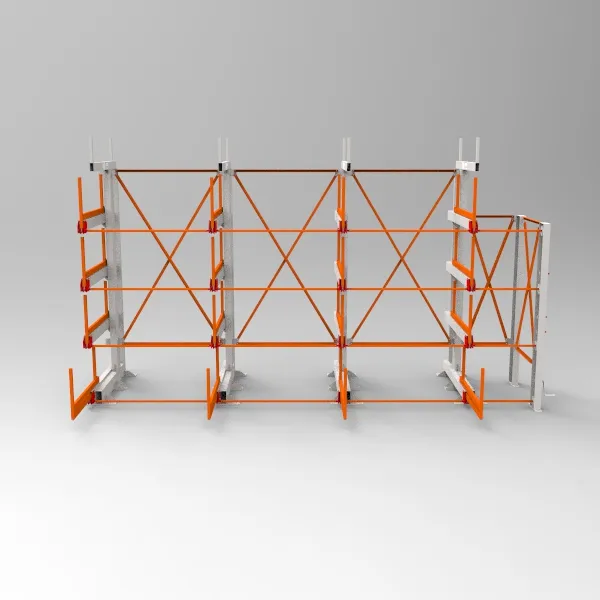 Single Sided Roll Out Cantilever Rack