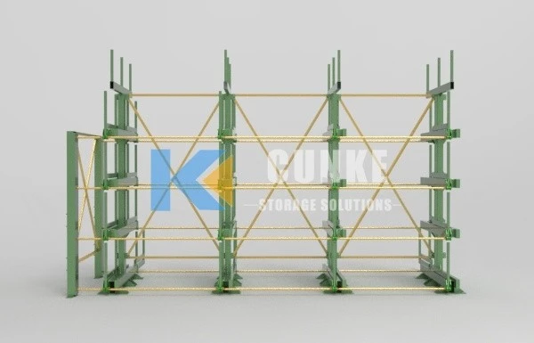 Roll-Out Aluminum Stock Rack factory